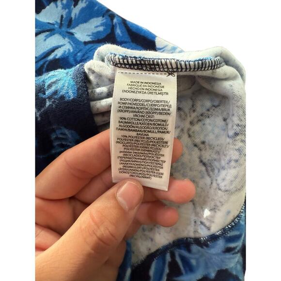 NWT Polo Ralph Lauren Custom Slim Fit Floral Print Terry Camp Shirt Size XXL - Picture 7 of 7